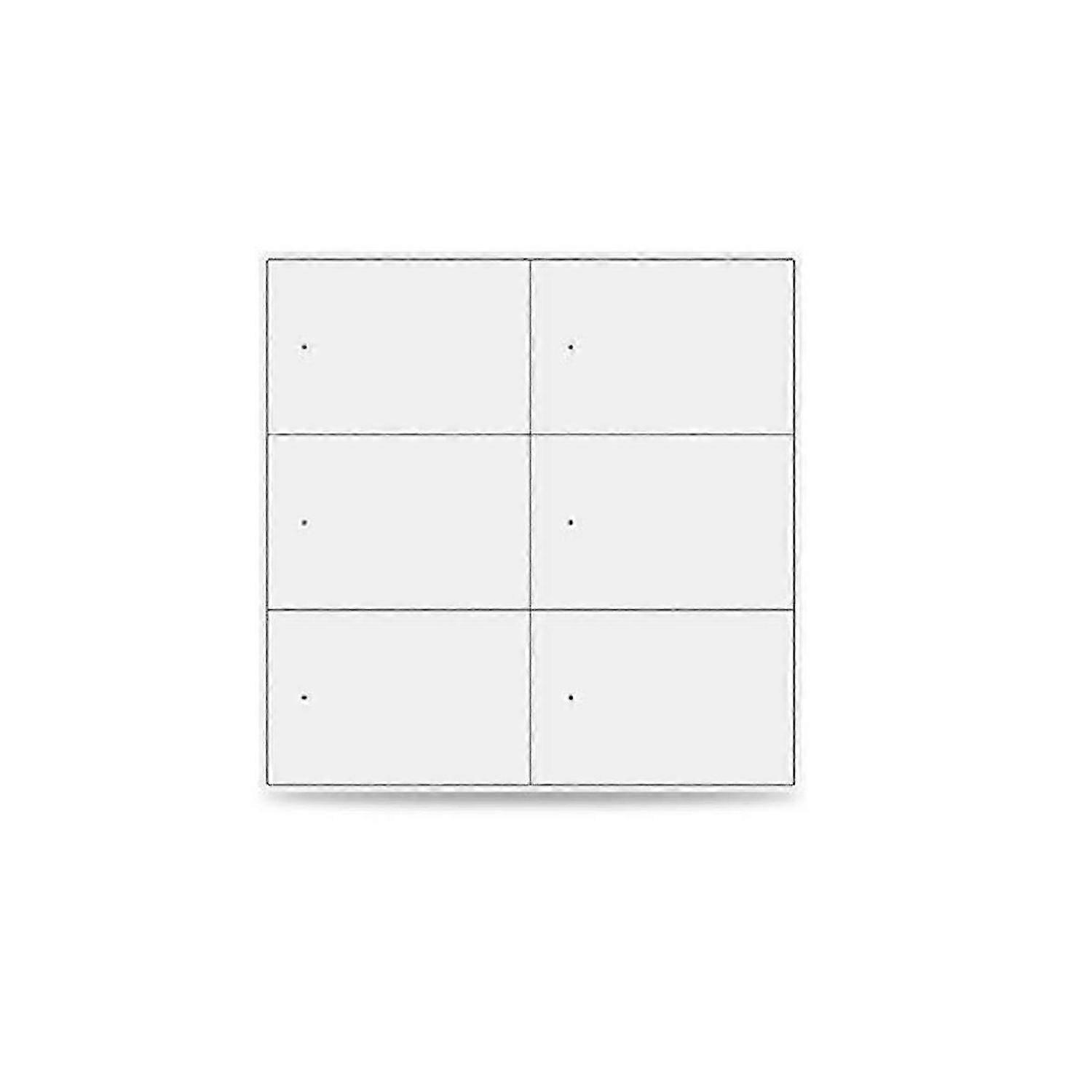 Matter WiFi Smart Switch Wall Light Switch Smart Control 1 2 3 4 6 Gangs Button for APP 6 Way
