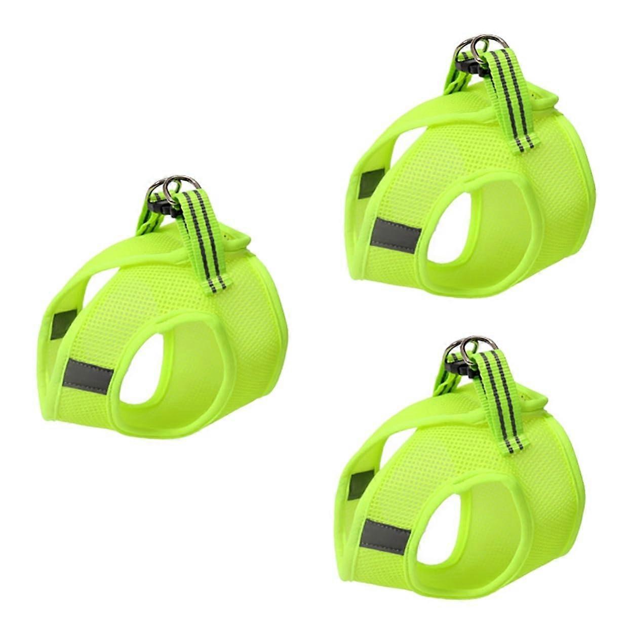 Vest Type Cat Breathable Chest Strap Three Pack Lightweight For Comfortable Walking Pet Chest Strap