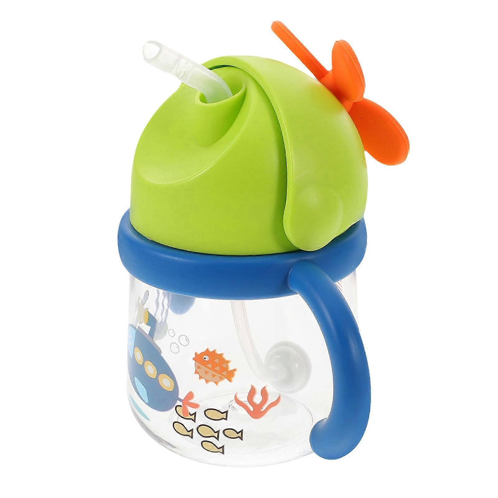 Infant Cup with Straw Toddler Spill Proof Water Cups for Drinking 5Pcs