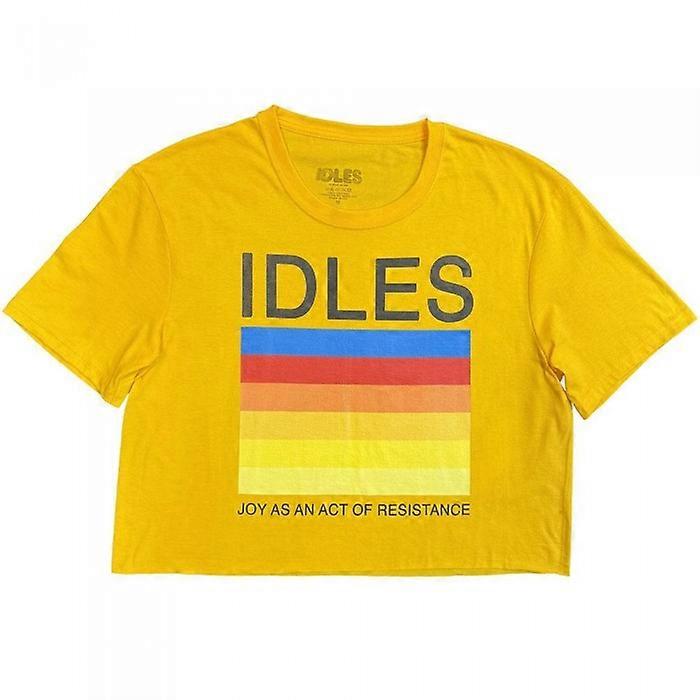Idles Womens/Ladies Resistance Crop Top