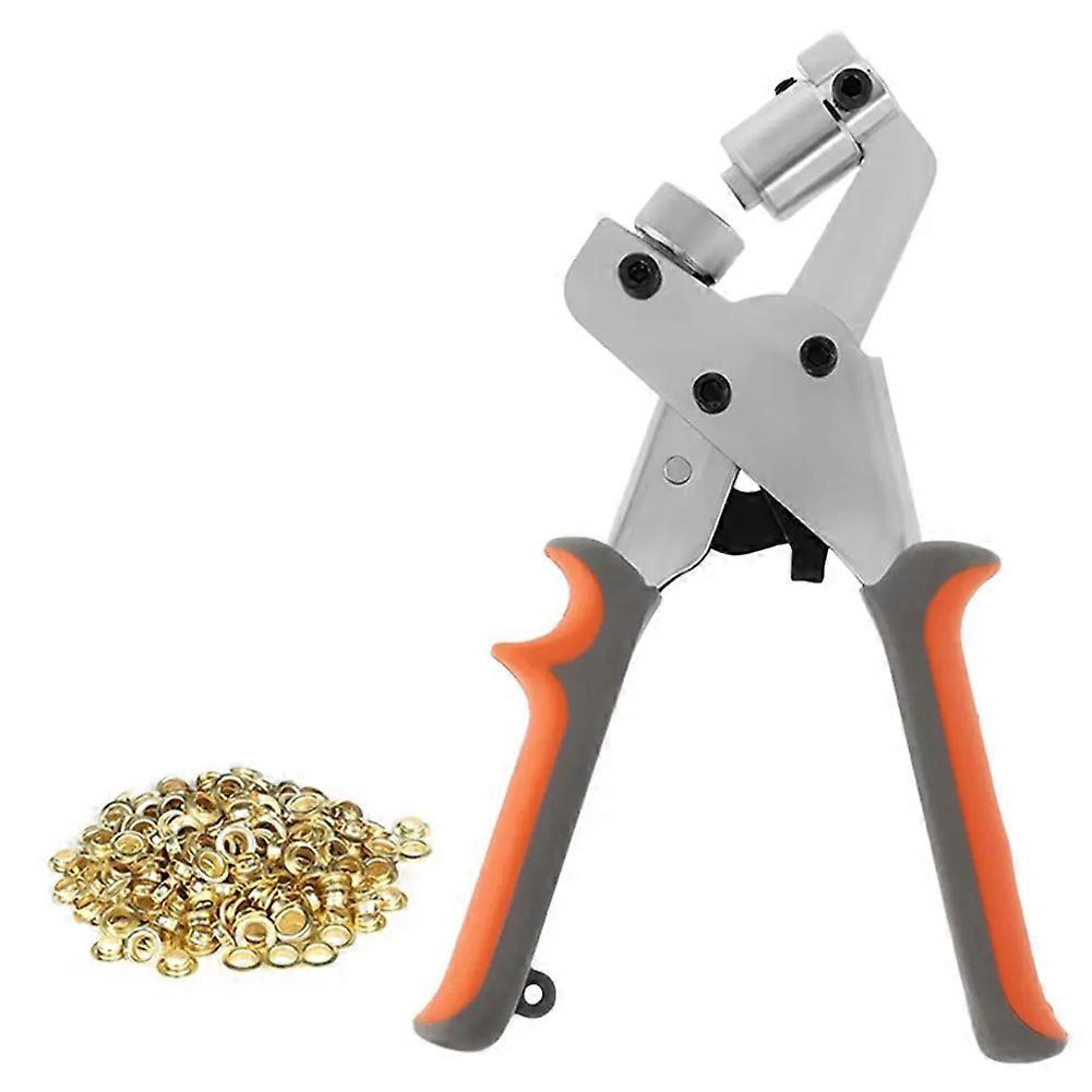 Grommet Tool Kit 6mm Handheld Hole Punch Pliers