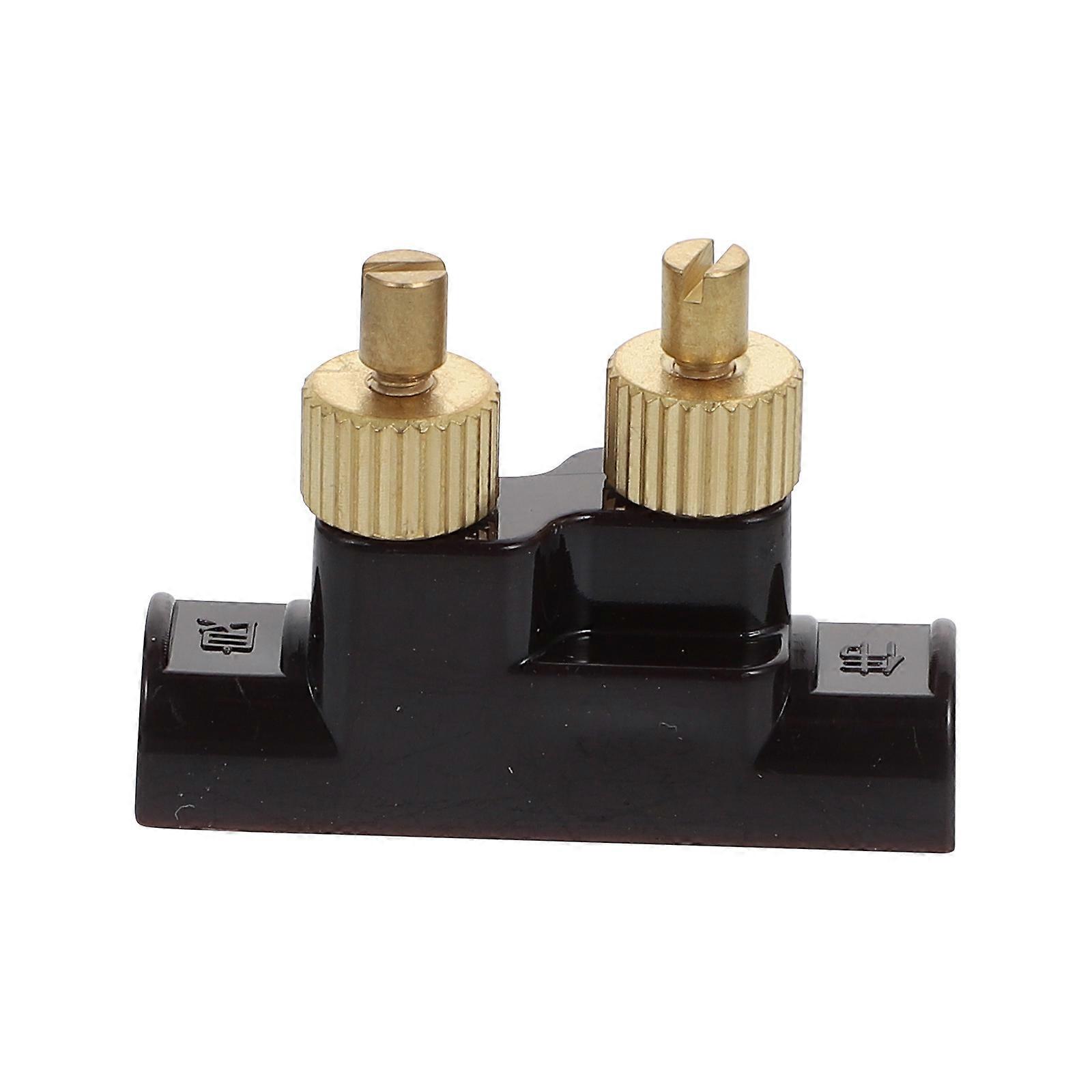 Erhu Fine Tuner Durable String Adjuster for Erhu Use 2Pcs Black