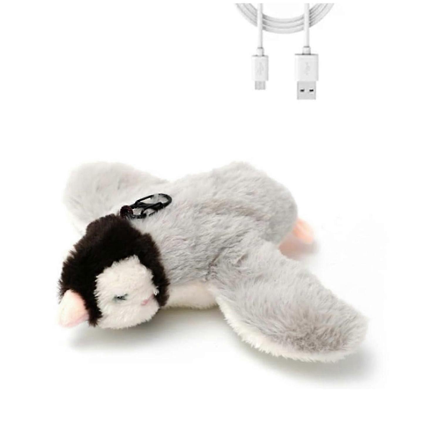 Interactive Chirping Bird Cat Toy Flapping Wings Penguin