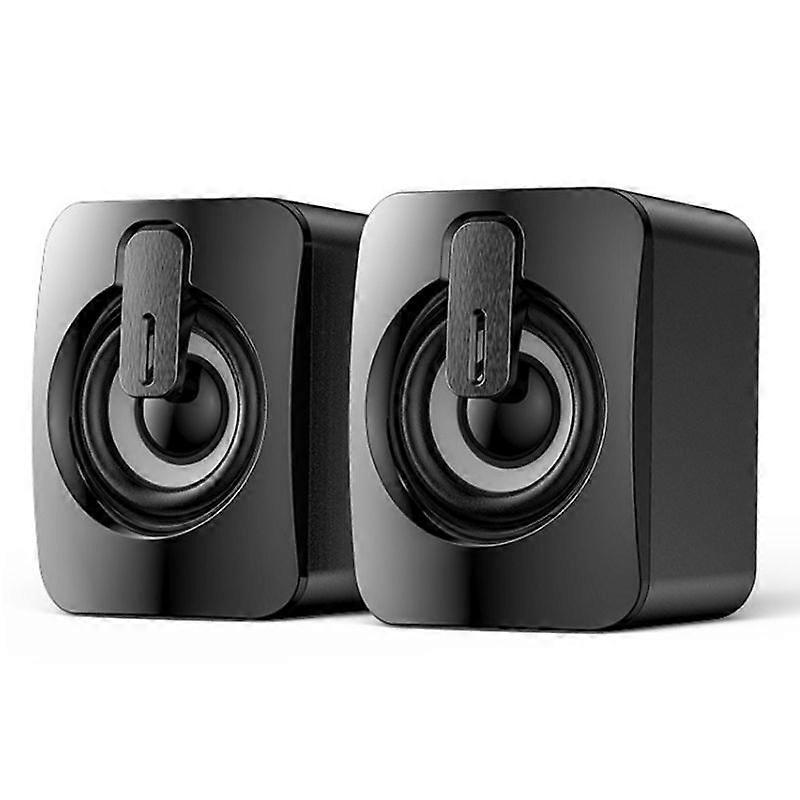 Non-luminous Desktop Computer Mini Desktop Speaker Black