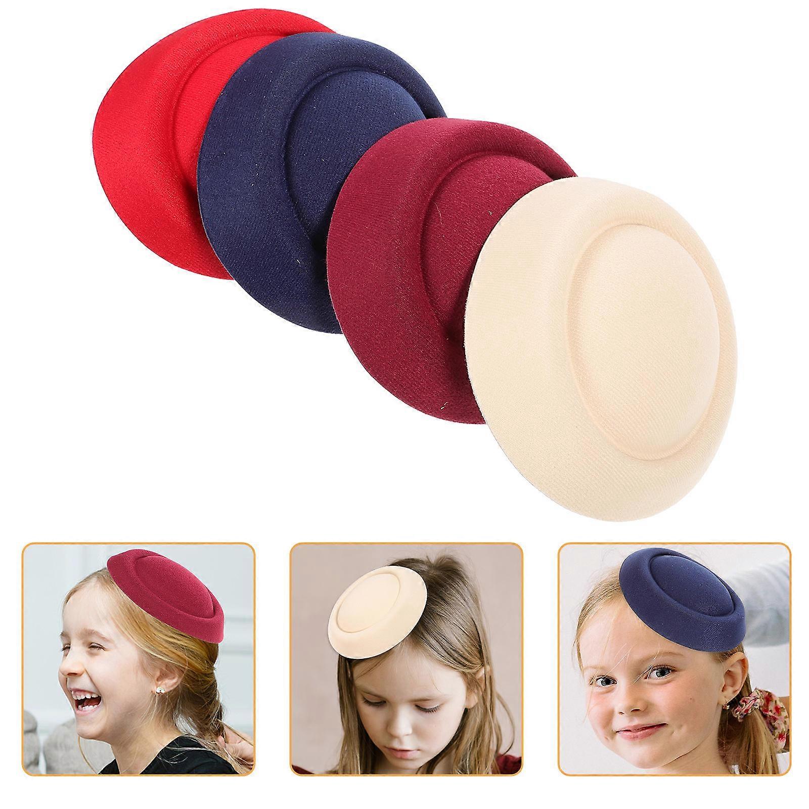 Mini Top Hat DIY Small Hat for Art and DIY Crafts Accessories 8Pcs