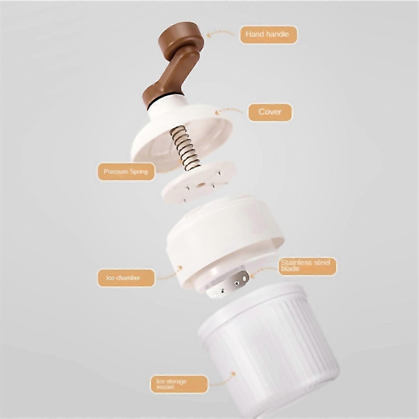 For Ice Maker Manual Ice Crushersnow Cone Machine Household