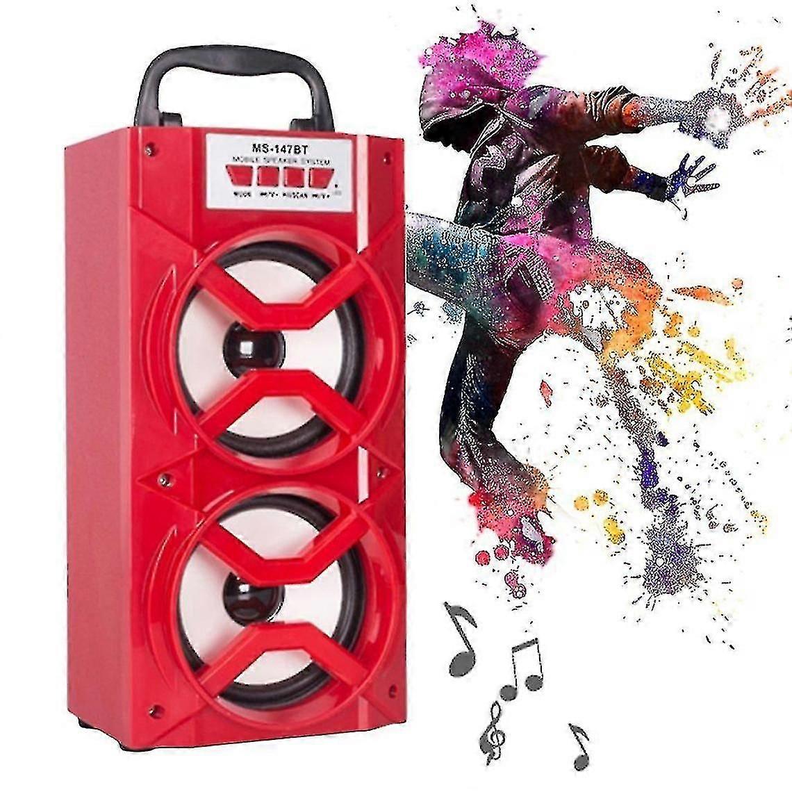 Ms-147 Portable Wireless Bluetooth Speaker Usb Fm Radio Mobile Speaker