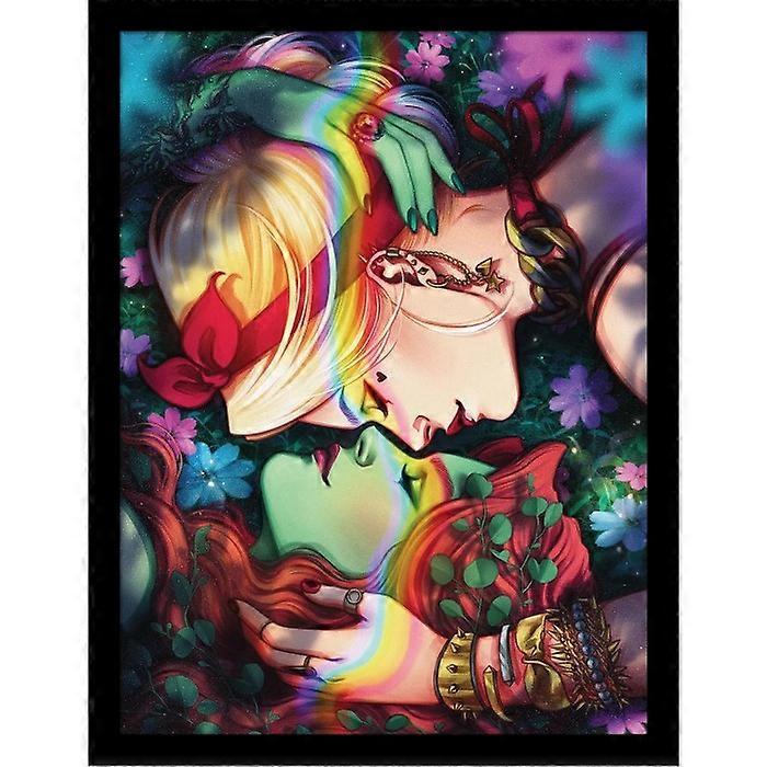 DC Comics Harley & Ivy Pride Framed Poster