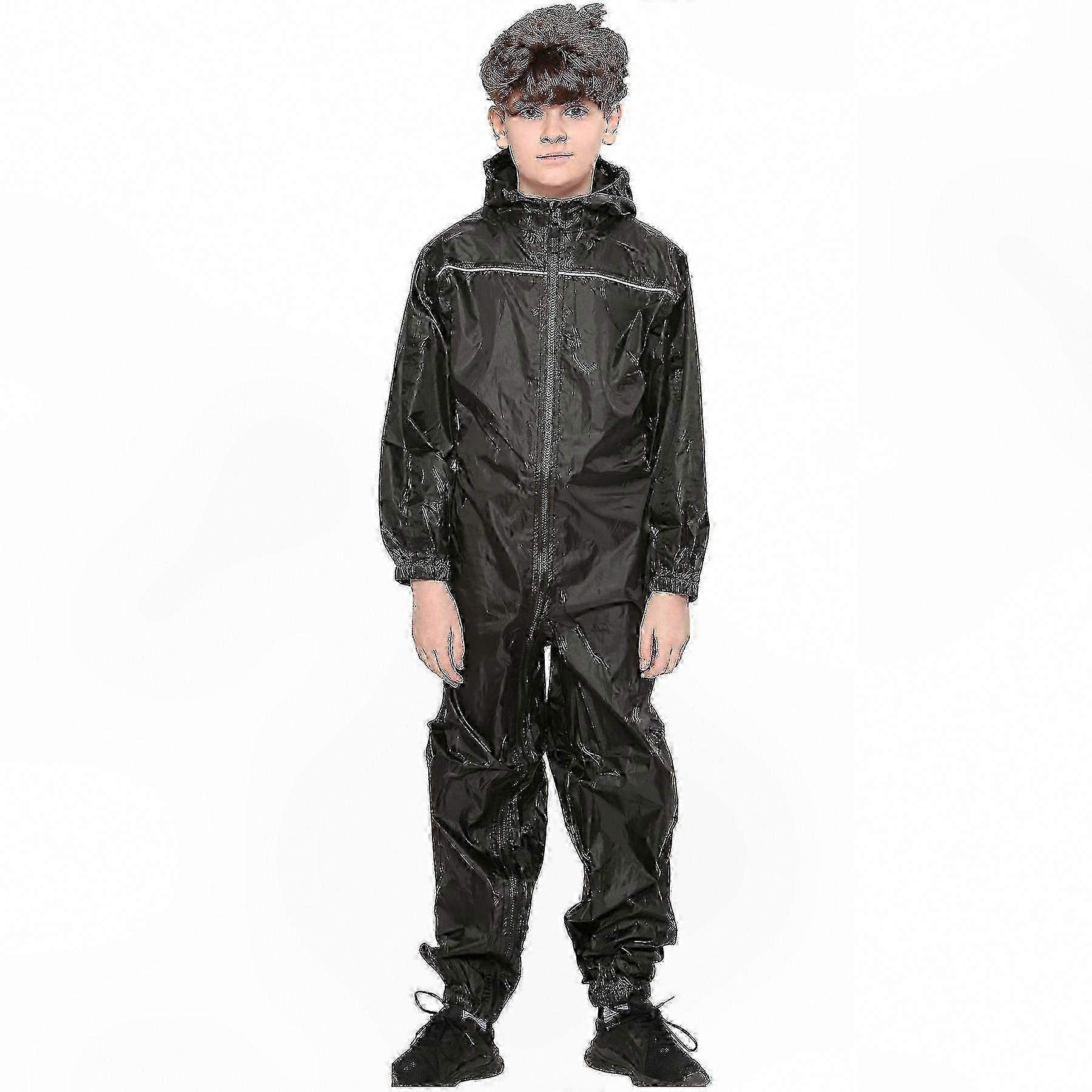 Waterproof Unisex Hooded Rainsuit with Full Coverage Protection