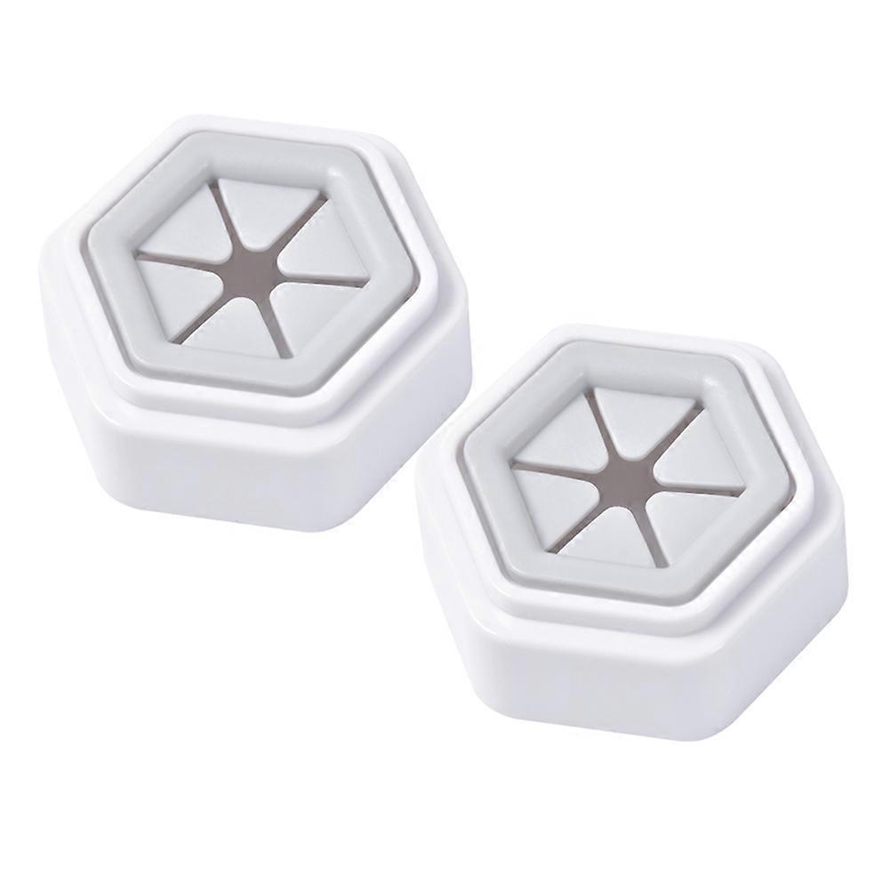 Towel Hooks Bathroom Wall Mounted Modern Grey 5x5cm Adhesive Mounting 2Pack