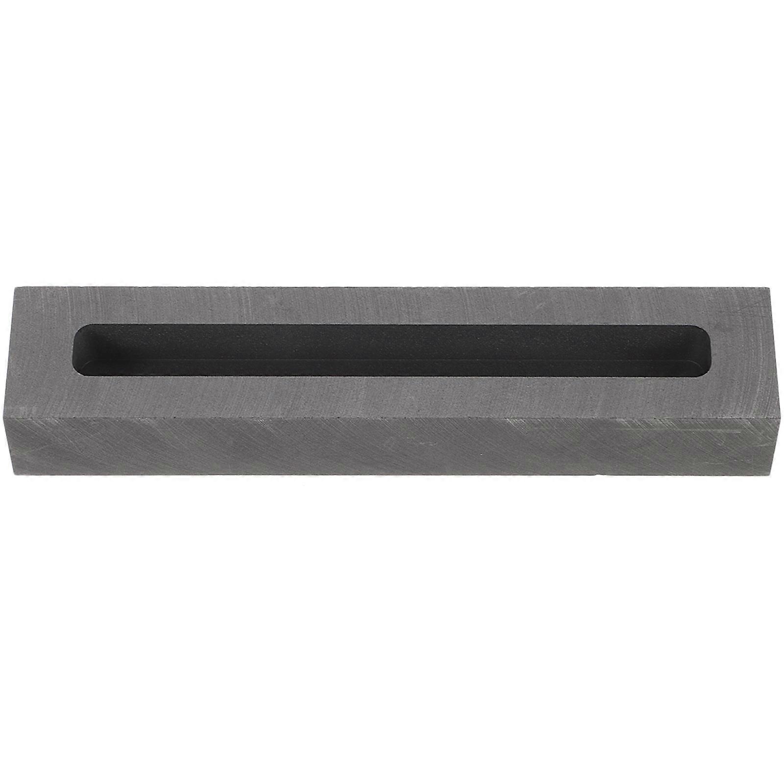 Graphite Ingot Mold for Melting Silver Gold 4Pcs Strip Shape Casting Tool
