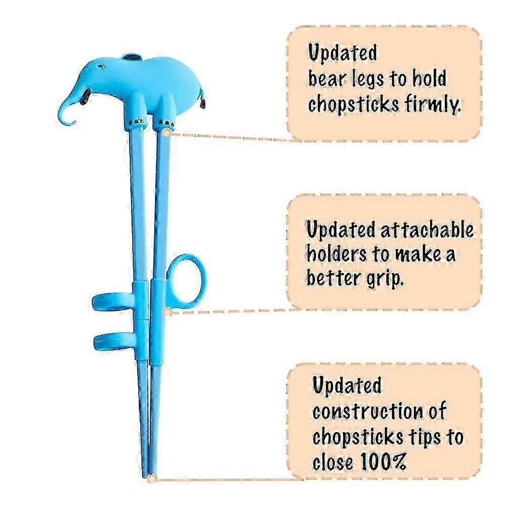 4 Pcs Kid Chopsticks, Learning Chopsticks Helper For Kids, Training Chopsticks With Animals For Beginners