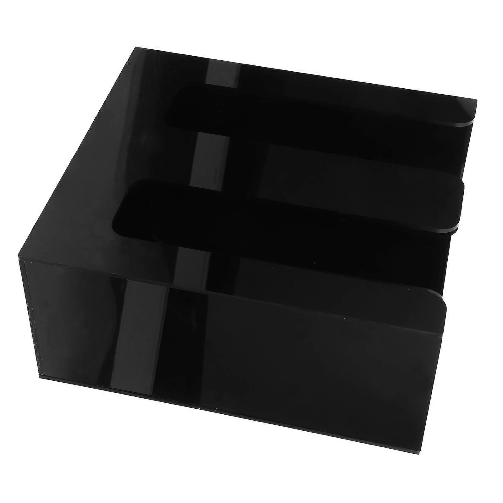 Paper Cup Holder Acrylic Desktop Organizer for Kitchen 2Pcs