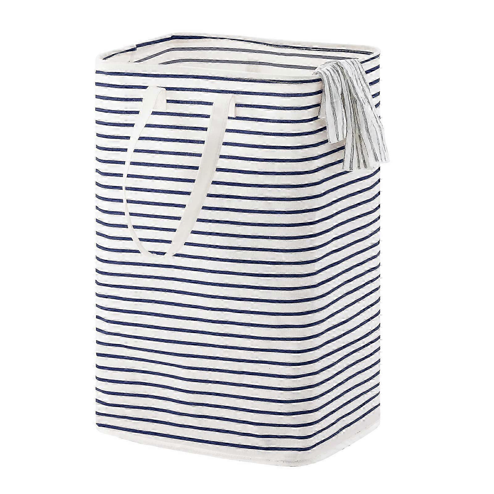 72L Collapsible Laundry Basket, Freestanding Hamper with Long Handles, for Home Use 2025
