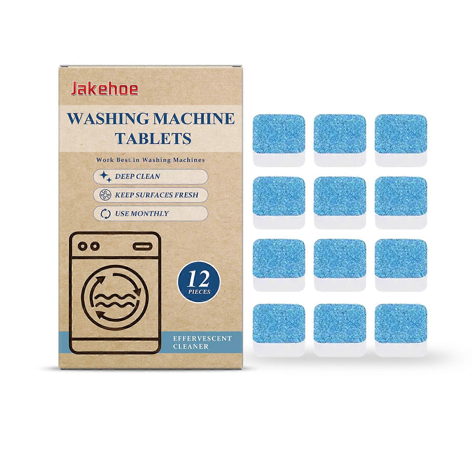 Wasmachine reinigingstabletten bruistabletten dagelijkse reiniging wasmachine tank vuil trommel geurverwijderende reinigingstabletten 1