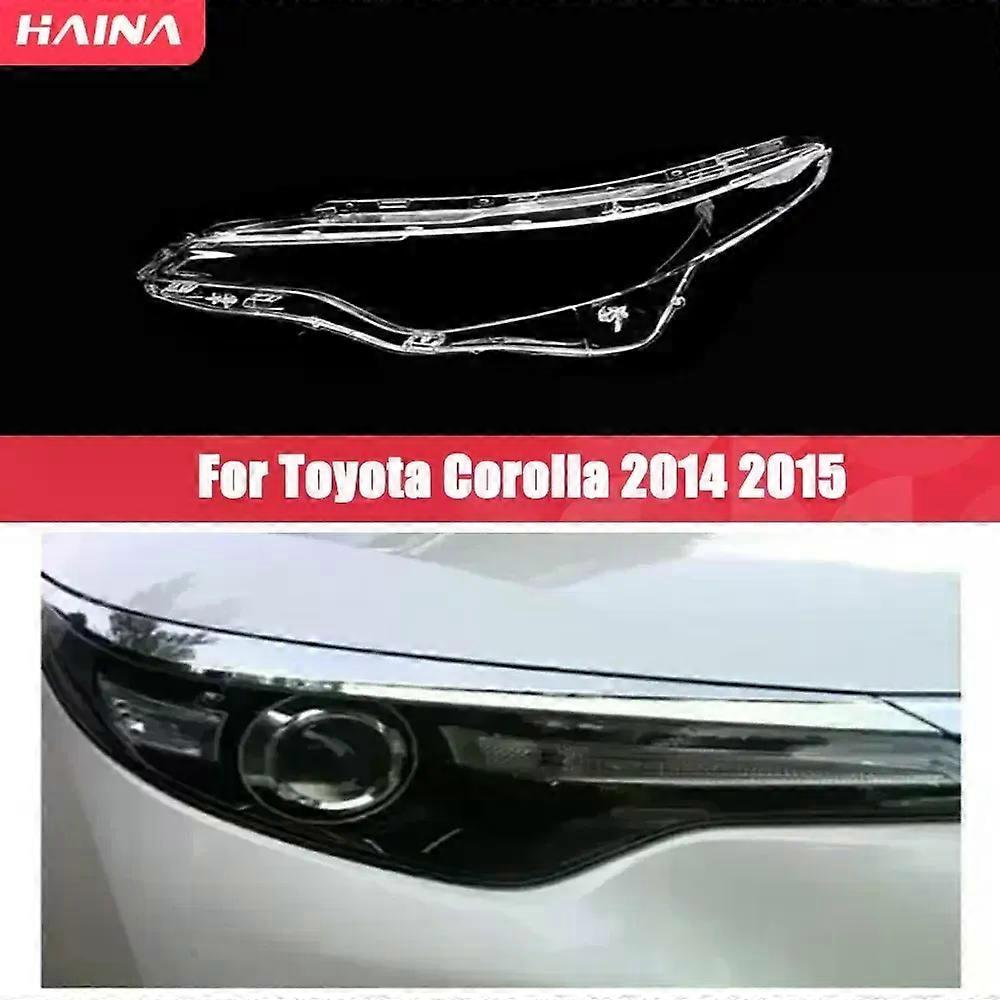 Apply Headlight Cover Lens For Toyota Levin 2014 2015 Car Accessories Front Headlamp Transparent Lampshade Lamp Shell Plexiglass