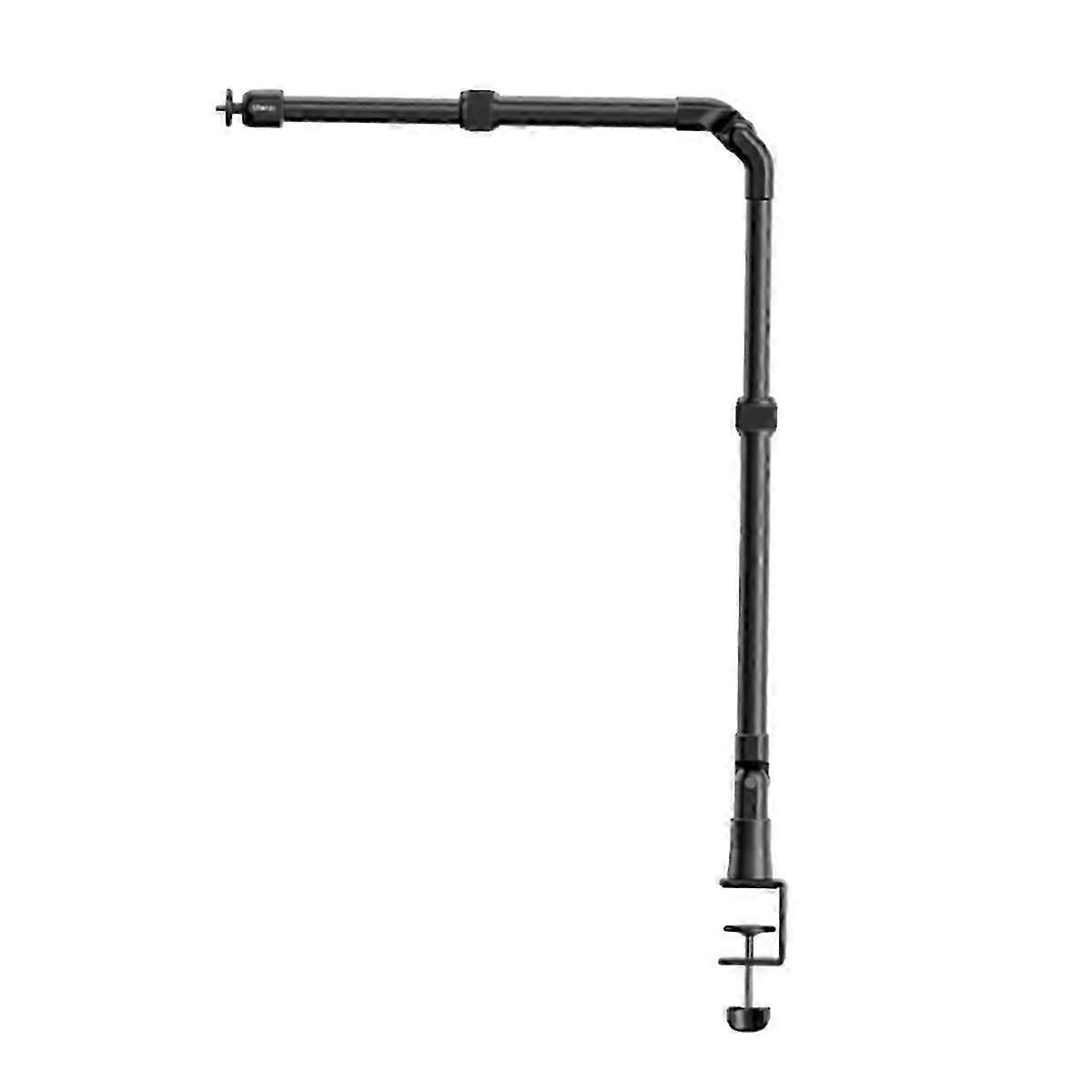 ZJ02 Camera Desk Mount Extendable 65cm Arm, 4.8cm C-Clamp, Flexible Adjustment for Still Life Phot