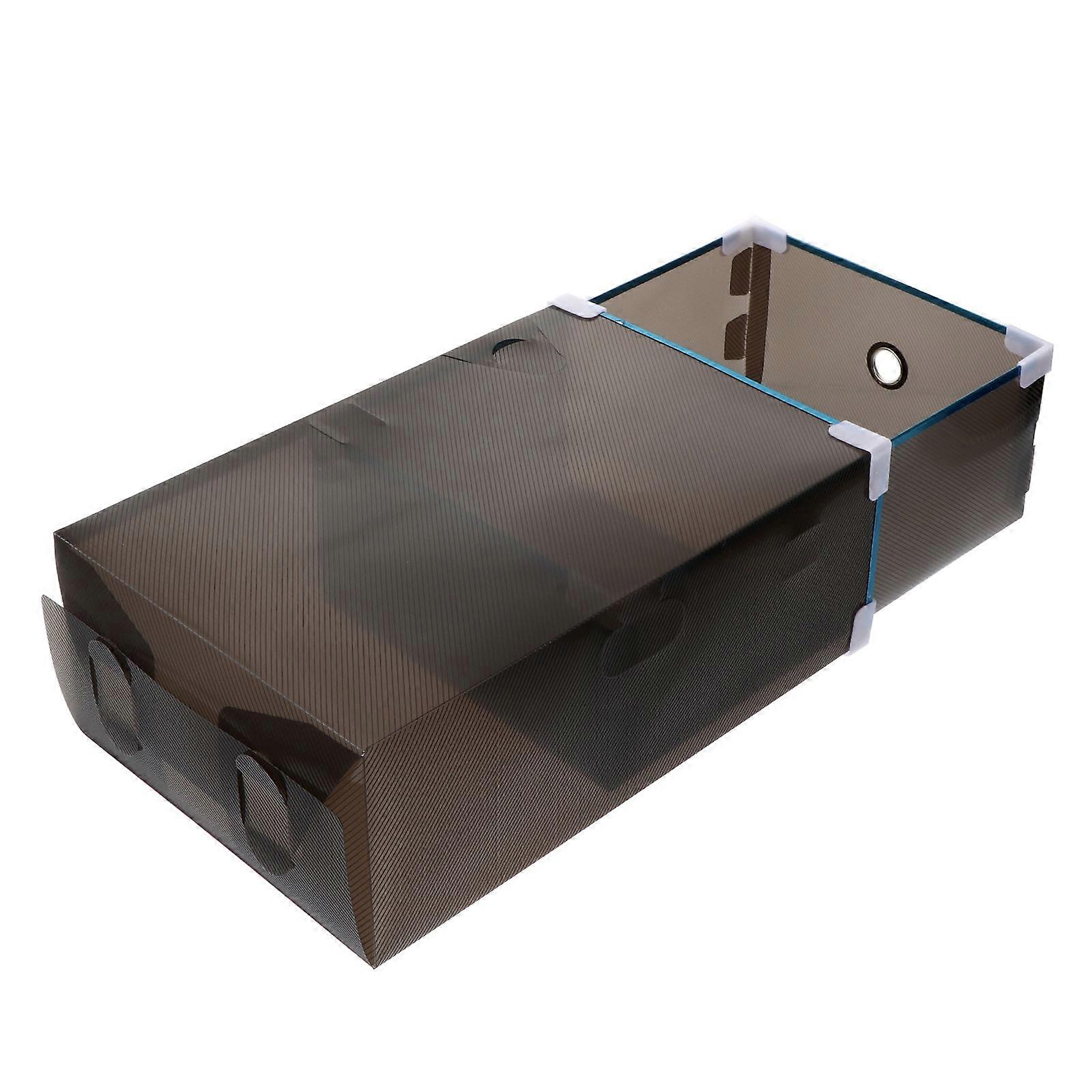 Plastic Storage Boxes Sundries Organizers for Storage 2Pcs Drawer Type