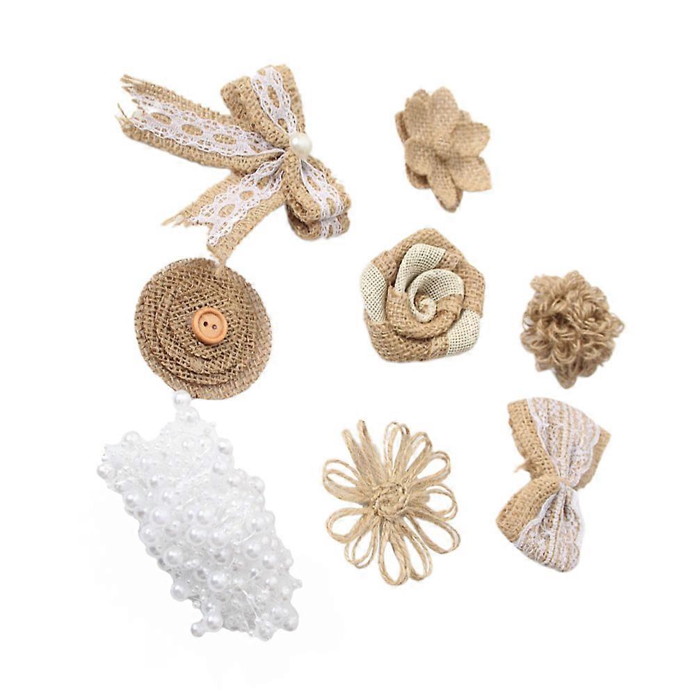 Artificial Flower Party Cloth Flower for Wedding Use 16Pcs Assorted Color