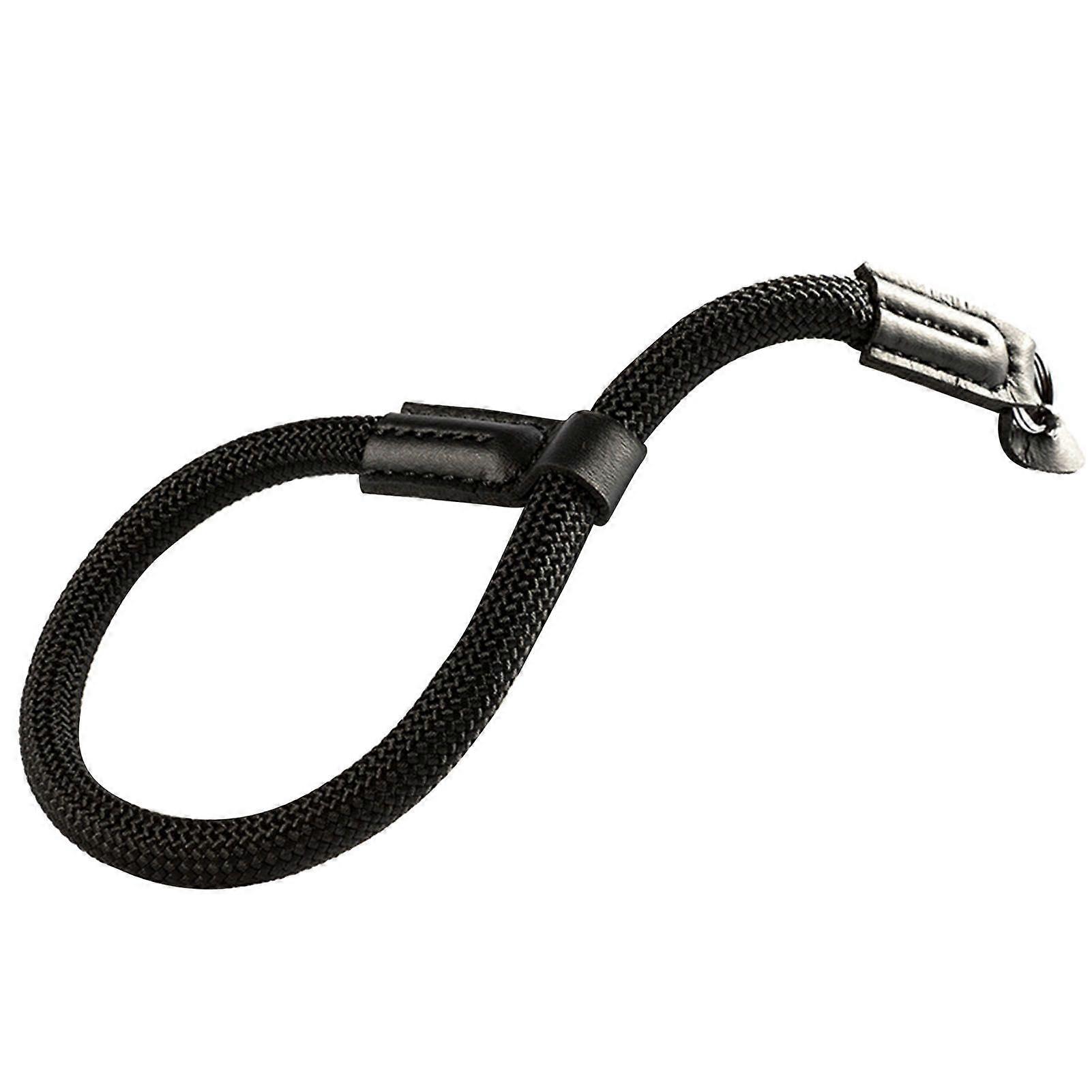 Camera Wrist Strap Round Rope Camera Rope Single Wrist Strap DSLR Camera Strap Camera Strap Camera Hand Rope Black