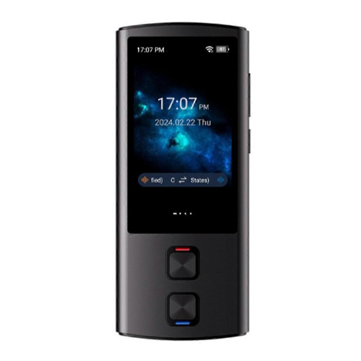 T17 138 Multi-Language 2-Way Translator Support Voice Recording Photo Translate WIFI ChatGPT Online/Offline Translation