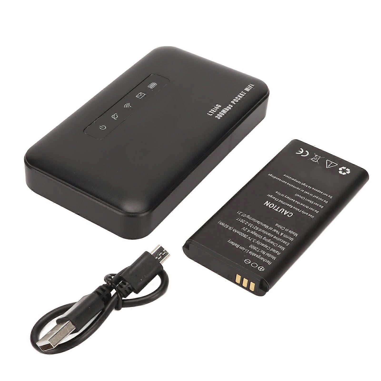 4G Portable WiFi USB Powered 300Mbps High Speed Network Wireless Router Mobile WiFi Hotspot for European Region
