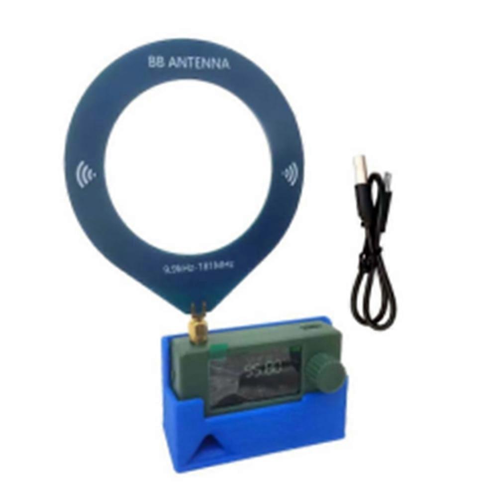 SI4732 Radio Receiver LSB USB AM FM 9.9kHz-181MHz 1.9 Inch Display SI4732 Radio Shortwave Radio Receiver+3D Stand