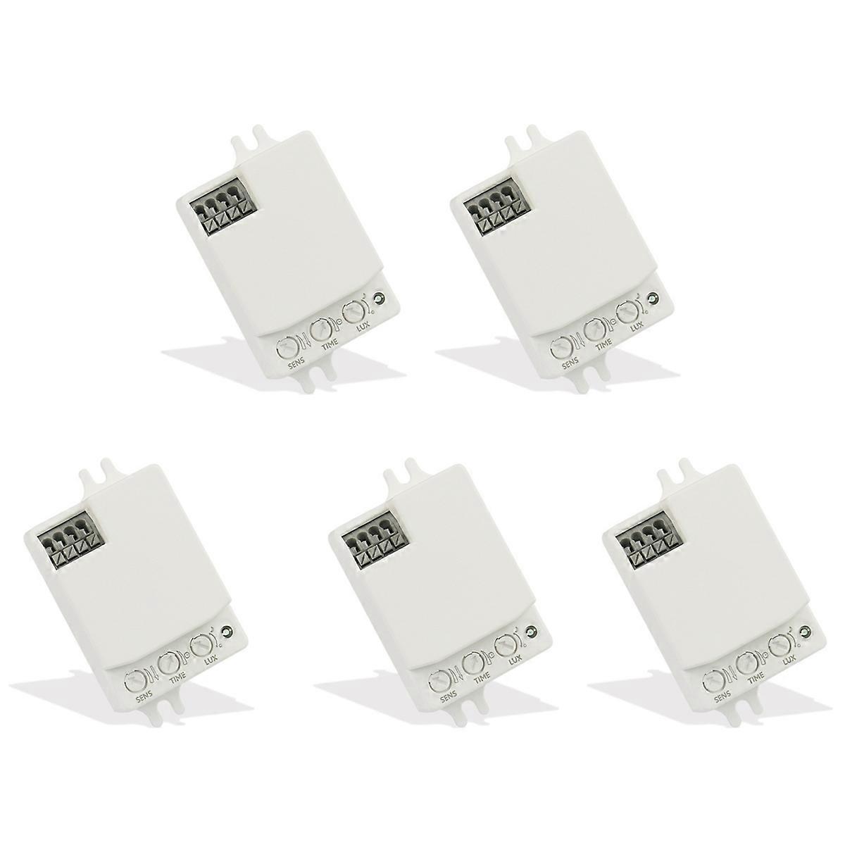 5X 5.8GHz Mini Microwave Radar Motion Sensor Switch AC85-265V Intelligent Human Body Sensor Switch M