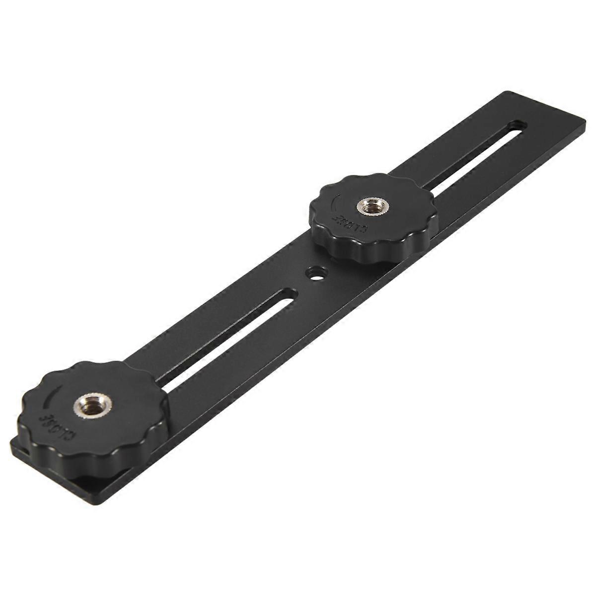 8 inch Dual Flash Camera Mount Tripod Bracket with 1/4 Screw