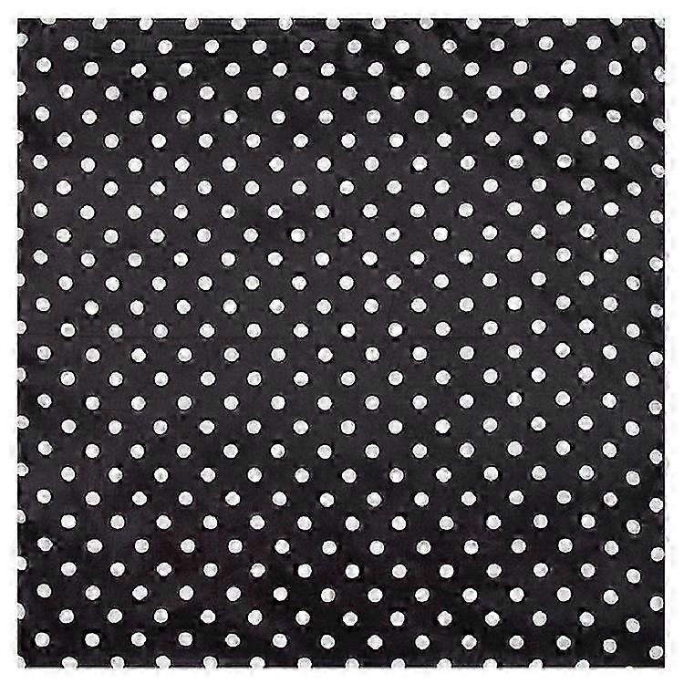 Spring Ladies Dots Pattern Silk Imitationsmall Scarf Square Scarf, Size:60 X 60cm