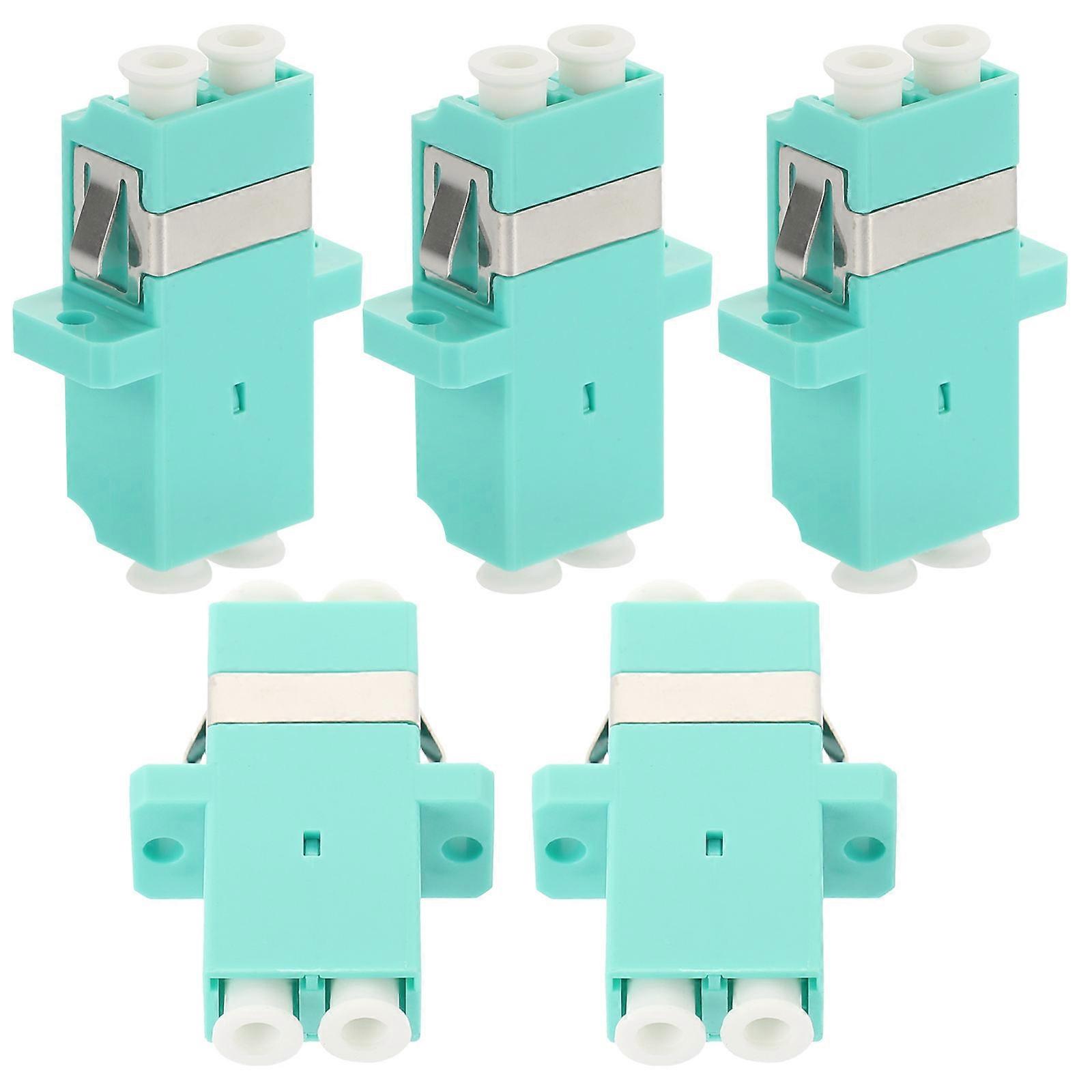 Fiber Optic Cable Connector Lc Duplex Adapter for Fiber Adapting 10 Pieces
