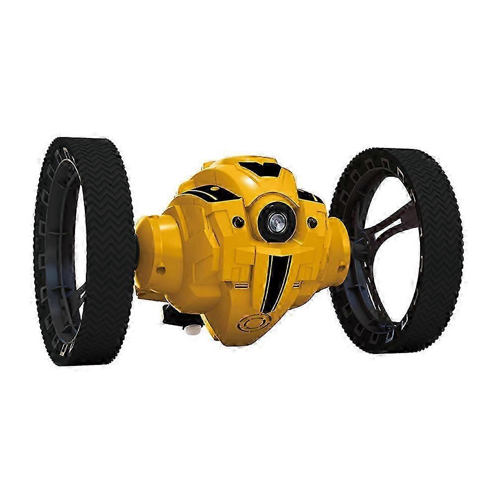 TAW-C6 RC Bounce Car 2.4GHz Wireless Remote Control LED Lights 360 Degree Rotation Stunt Car for Kids