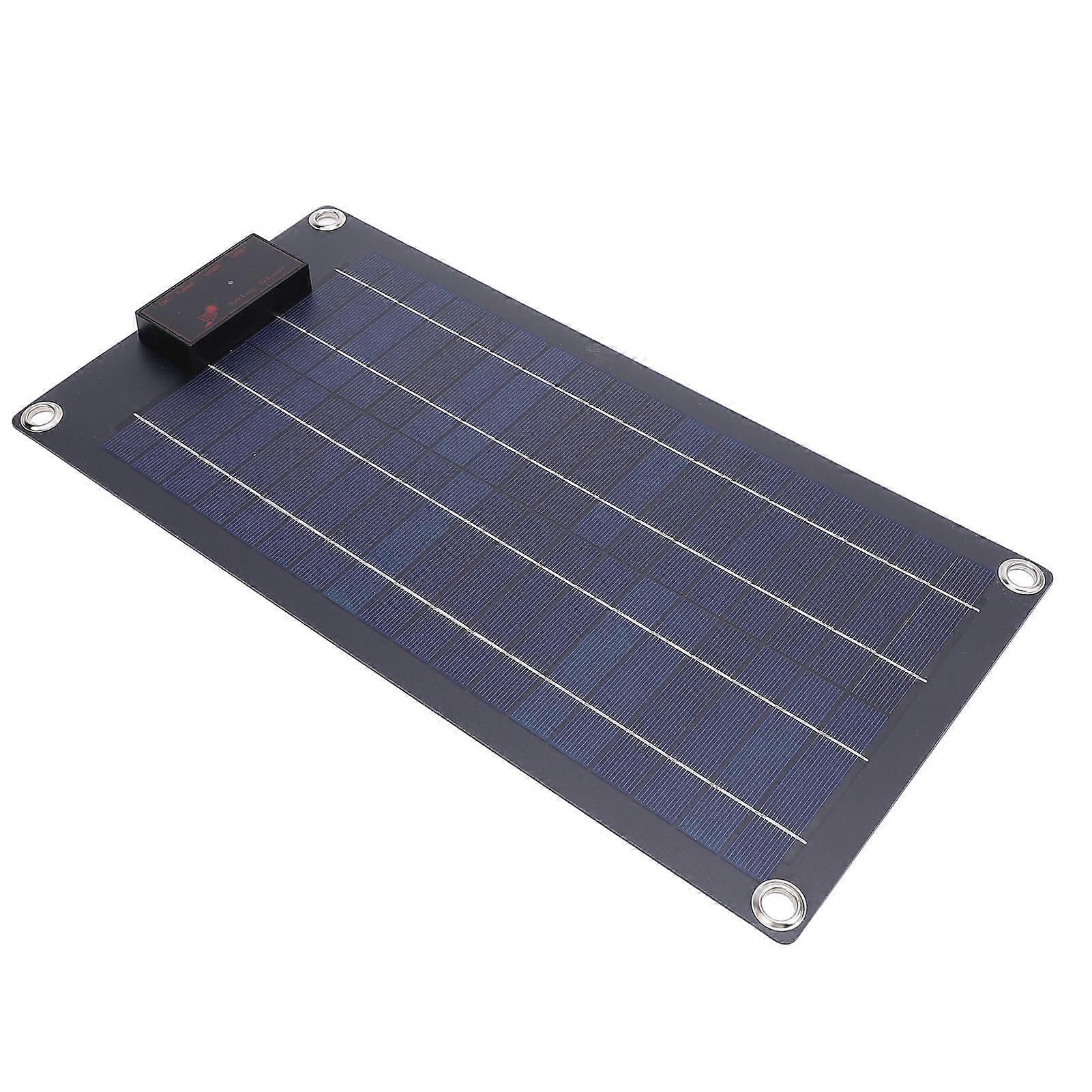 10W 18V Portable Bendable Polycrystalline Solar Panel USB Port
