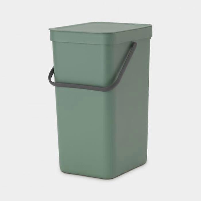 BRABANTIA Waste Bin Sort &amp; Go 16 L - Fir Green