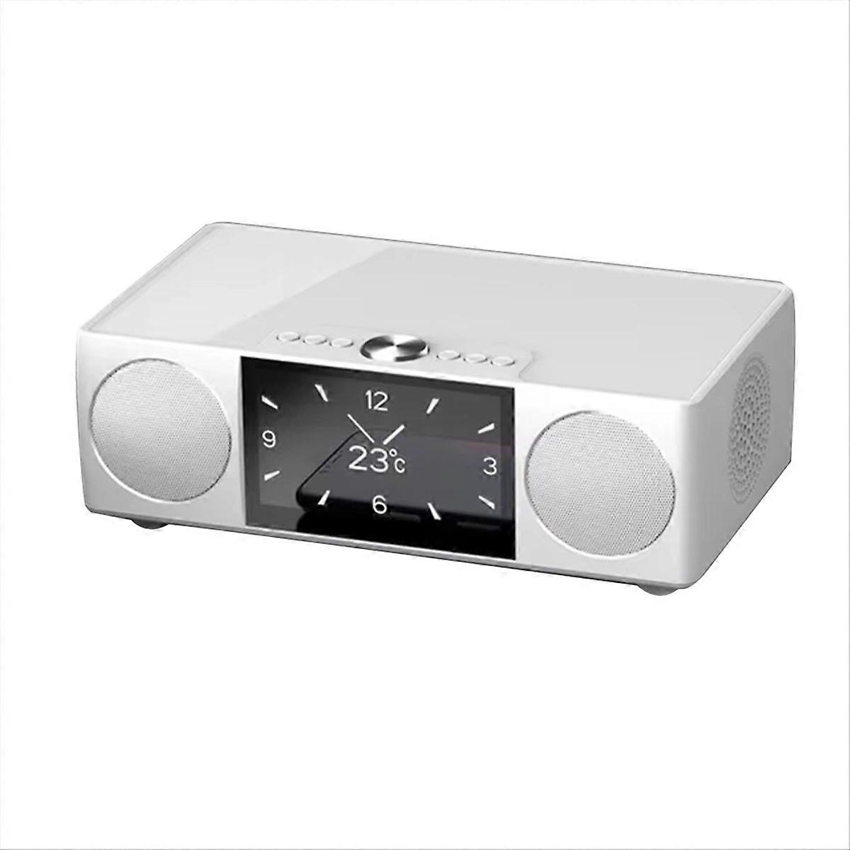 Video Bluetooth Speaker Theater Record Sound Music Display White