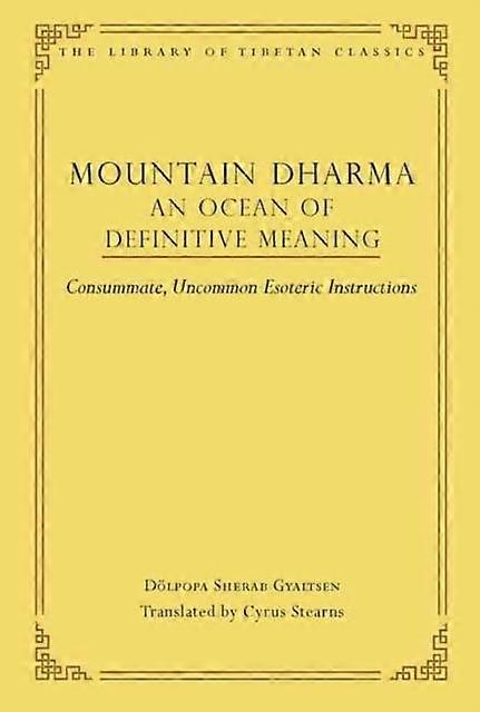 דהרמה הררית - אוקיינוס ​​של משמעות מוחלטת - ספר בכריכה קשה
