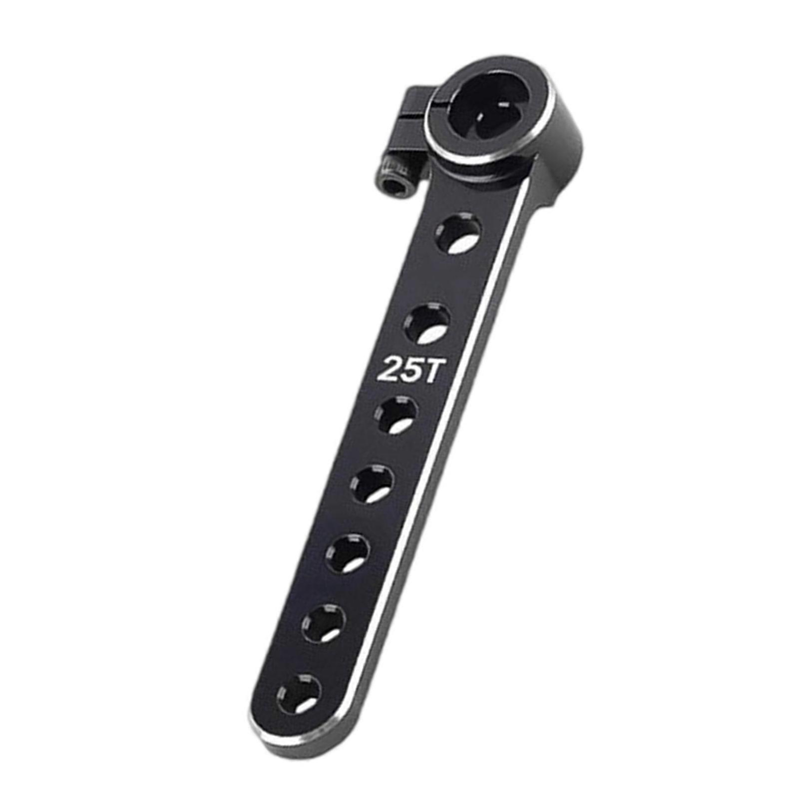 Lightweight 25T Extended Servo Arm Corrosion Resistant Aluminum Actuator Arm Easy to Use for Airplanes Enthusiasts Multicolor