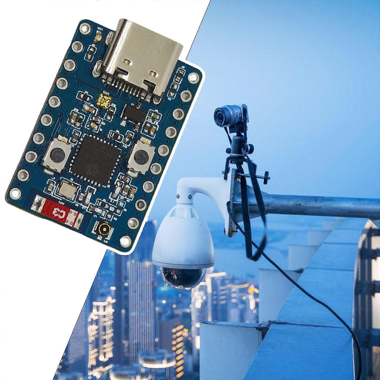 Programmable Microcontroller Board With Double Band Wireless Support Streaming Data Processing Tasks Multicolor