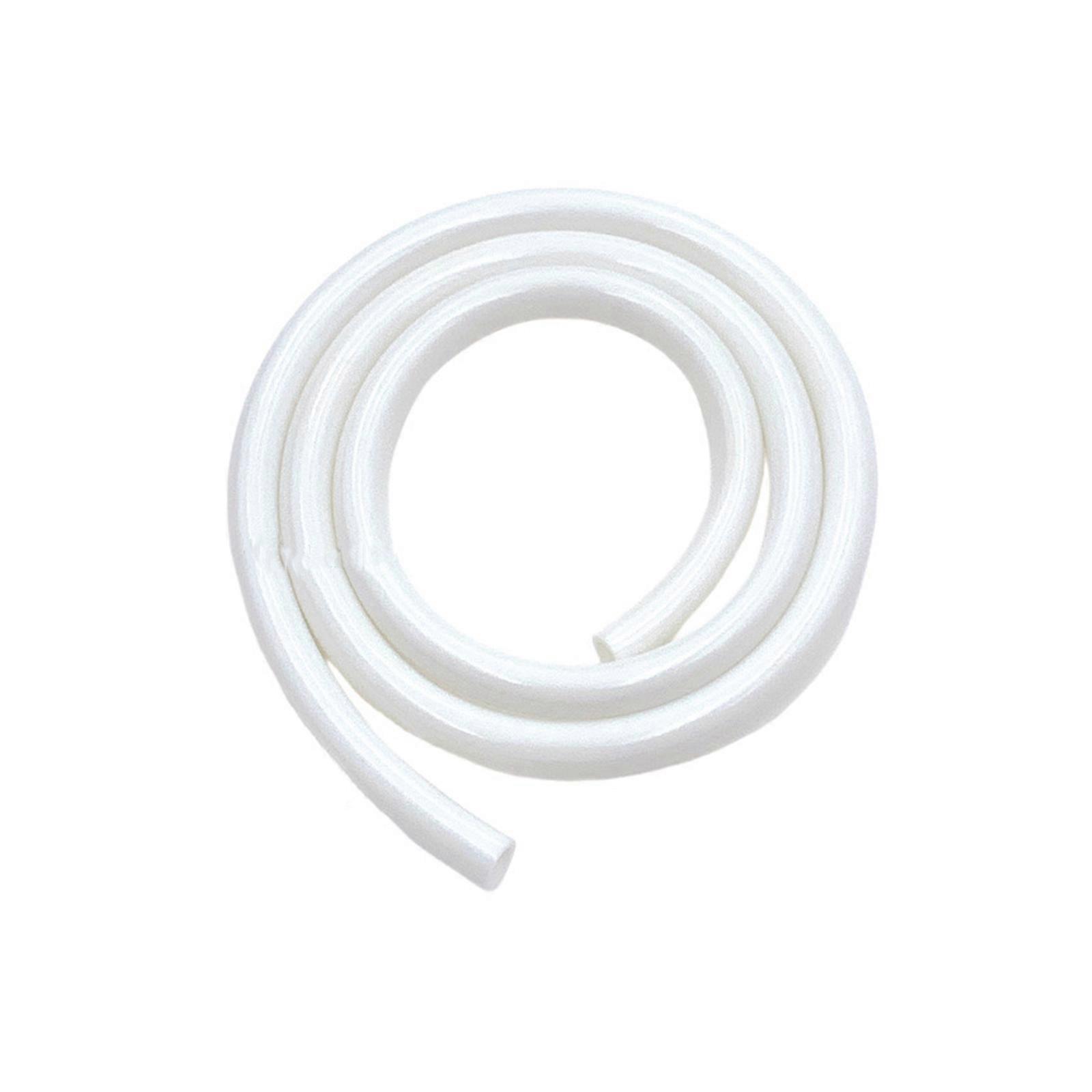 Transparent Anti Corrosion Computer Liquid Cooling Tube For Custom Loop Builds And LED Aesthetics  White