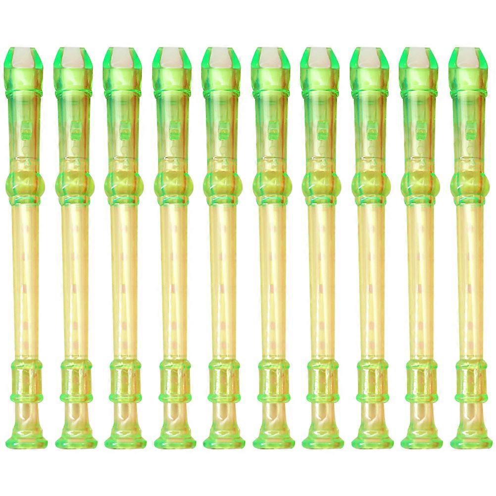 10pcs Children's Clarinet Beginners Clarinet Small 6-Hole Clarinets Instruments