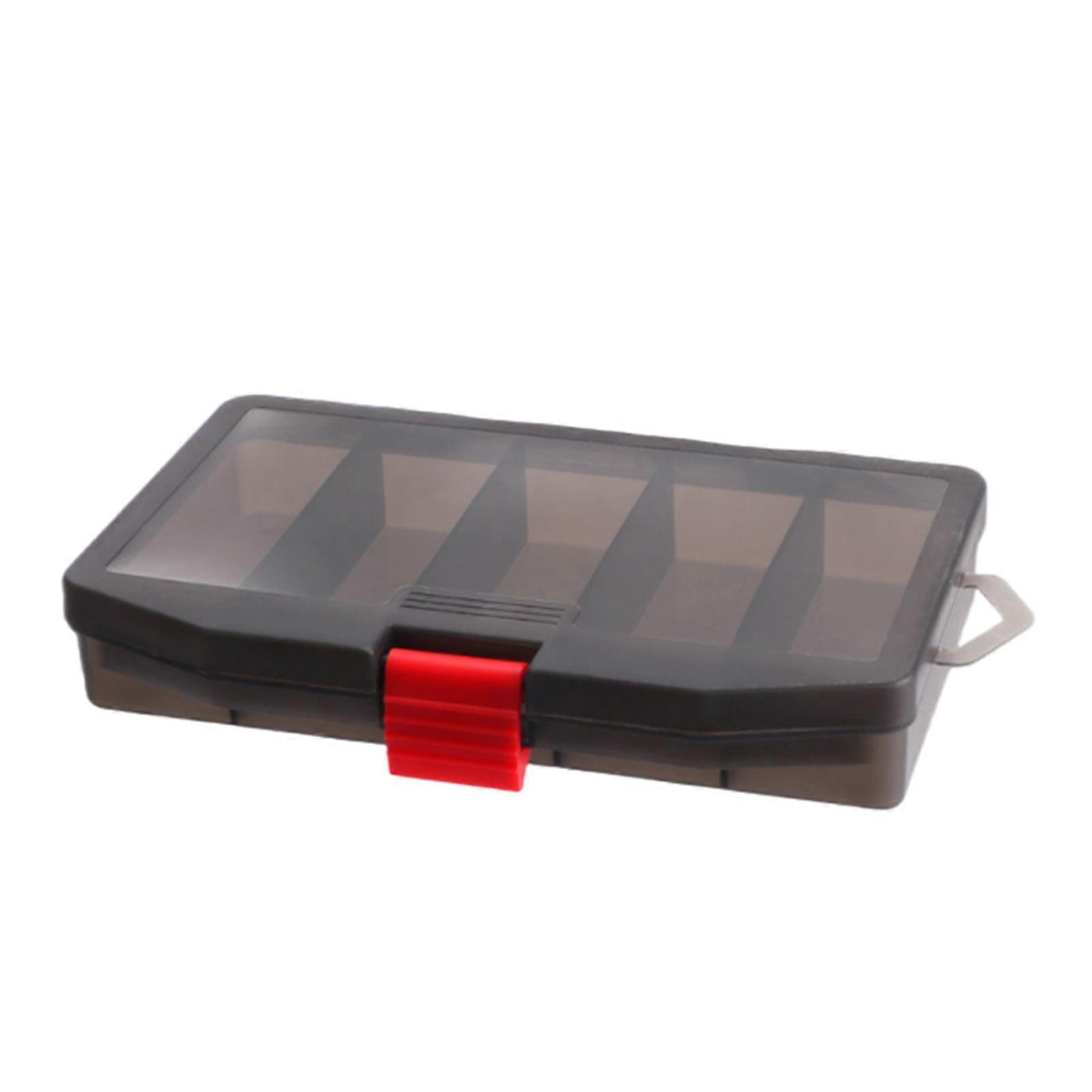 Muiti-compartments Fishing Tackle Box Grids Lures Storage Box Fishing Hook Organizers Box Fishing Baits Container Case  small