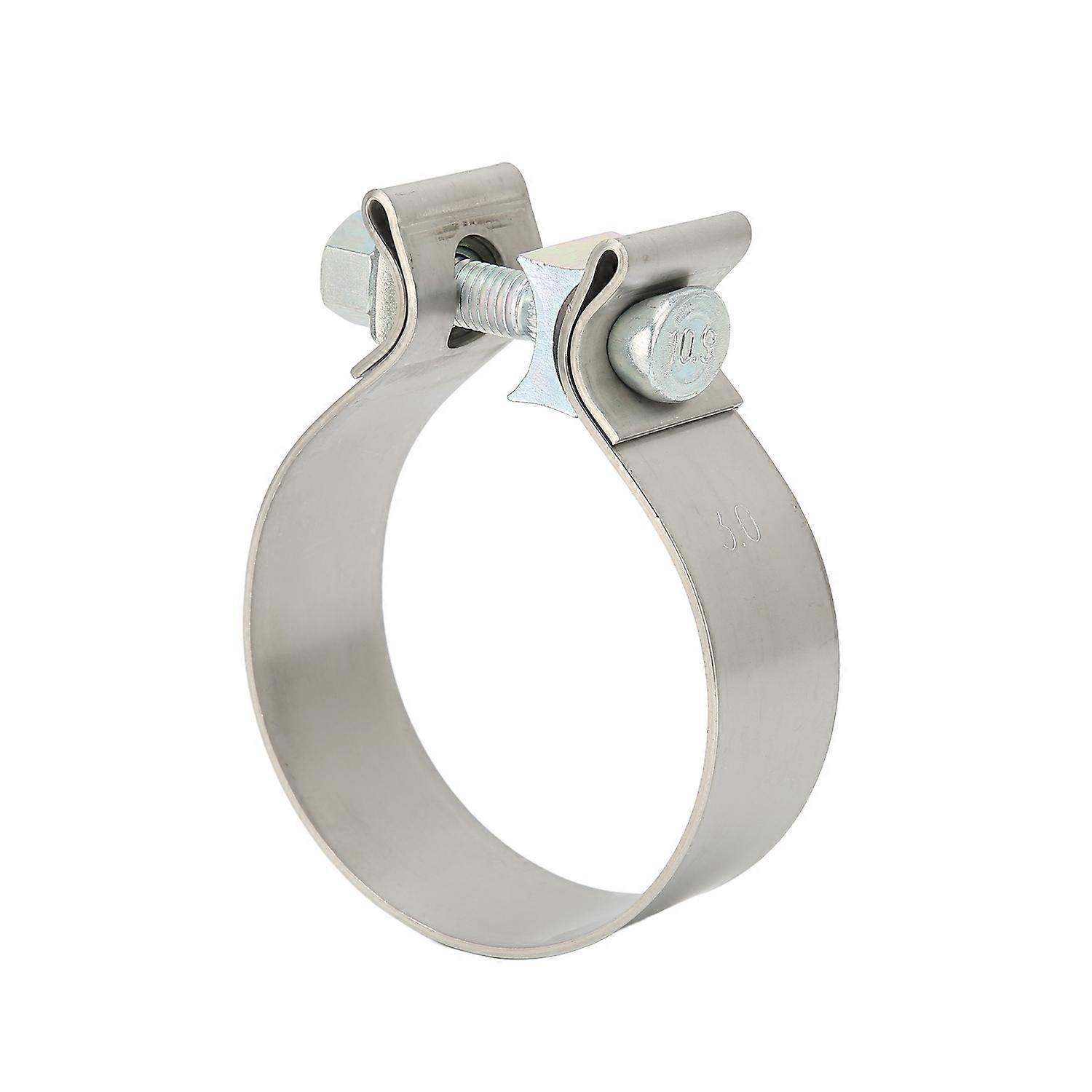 Universal Exhaust Band Seal Clamps Rustproof Muffler Clamp High Hardness for Downpipe Header Manifol