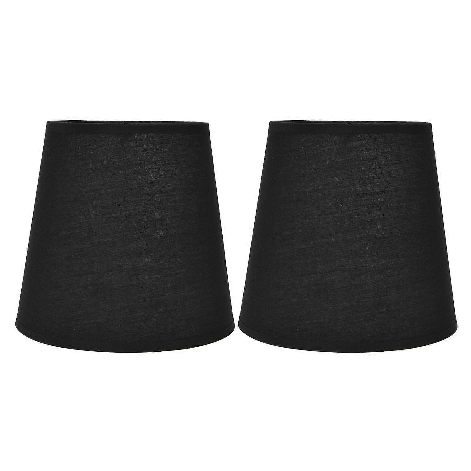 2Pcs Indoor Lamp Shade European Style Fabric Lampshade for E14 Chandelier Table Lamp Floor LampPX15 
