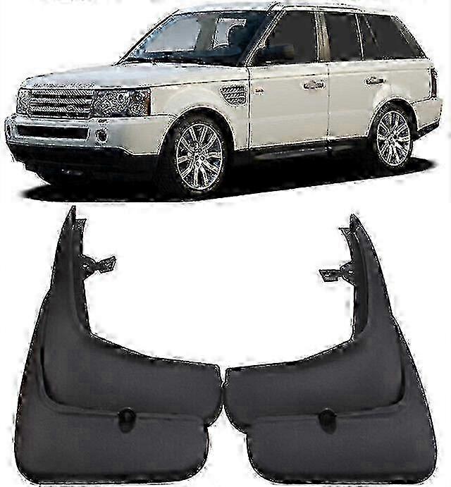 New Set Molded Splash Guards Mud Flaps For 2005-2013 Range Rover Sport MK I L320