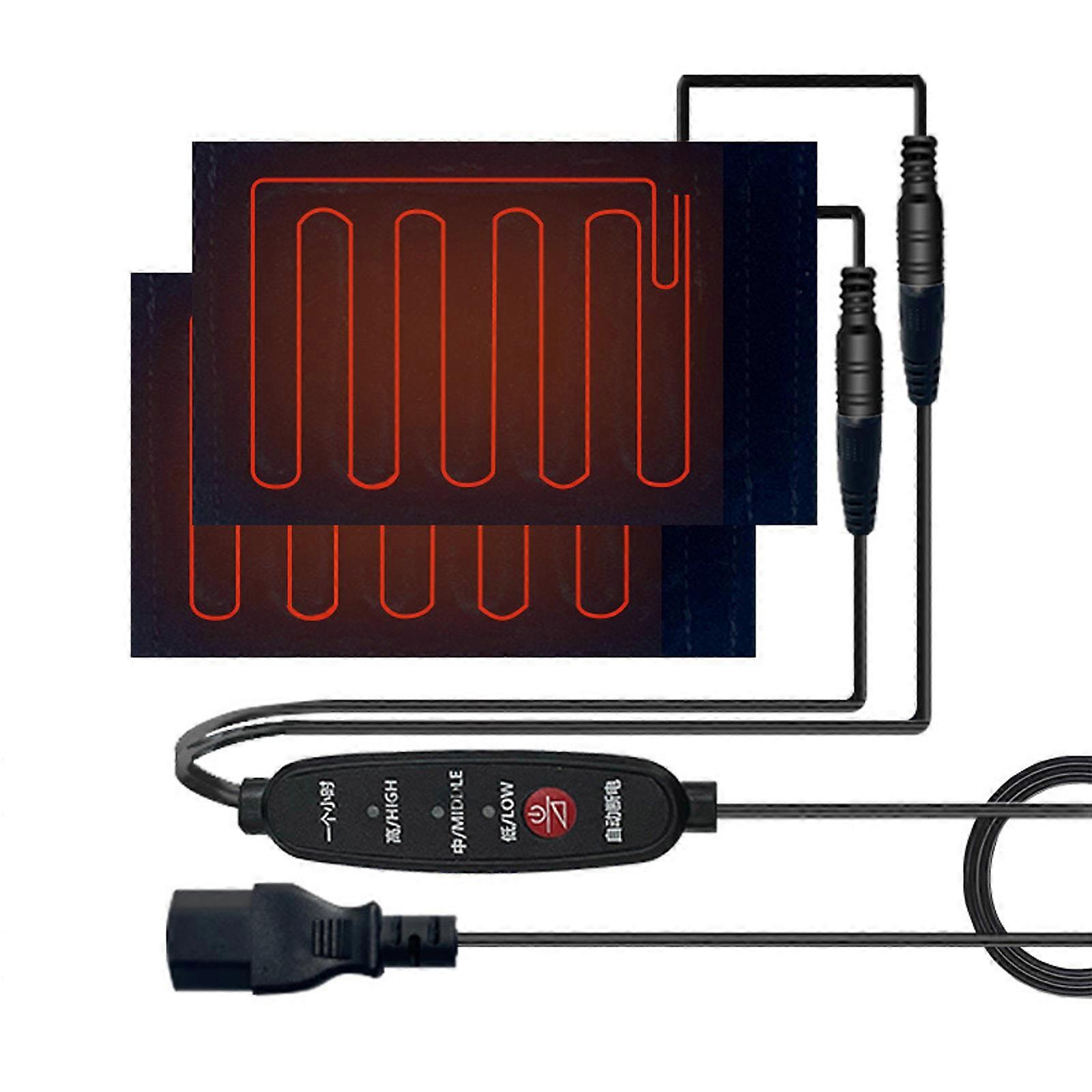 Ergonomic Reliable Hand Warming Solution for Cyclists Riders Utilizing USB Powered Adjustable Grips During Daily Commute Multicolor