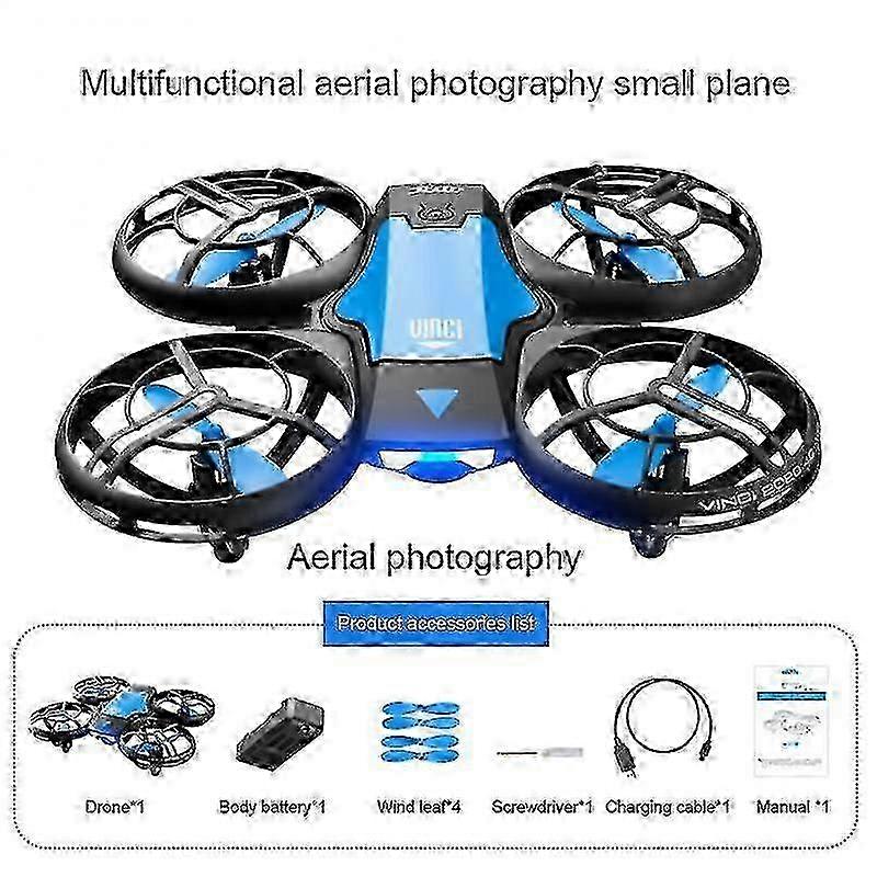 V8 New Mini Drone 4k Hd Camera Wifi Fpv Air Pressure Height Maintain Foldable Quadcopter Rc 25-26