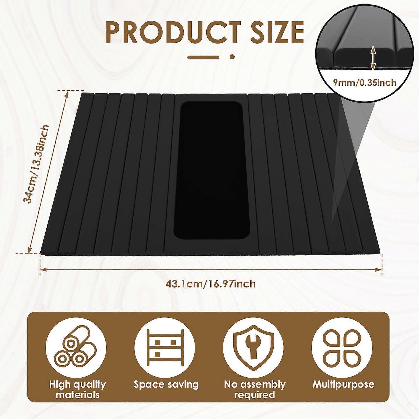 Wood Sofa Arm Tray Sofa Tray in Folding Design Sturdy and Robust Sofa Tray Convenient Sofa Tray for Storage Sofa Tray Home