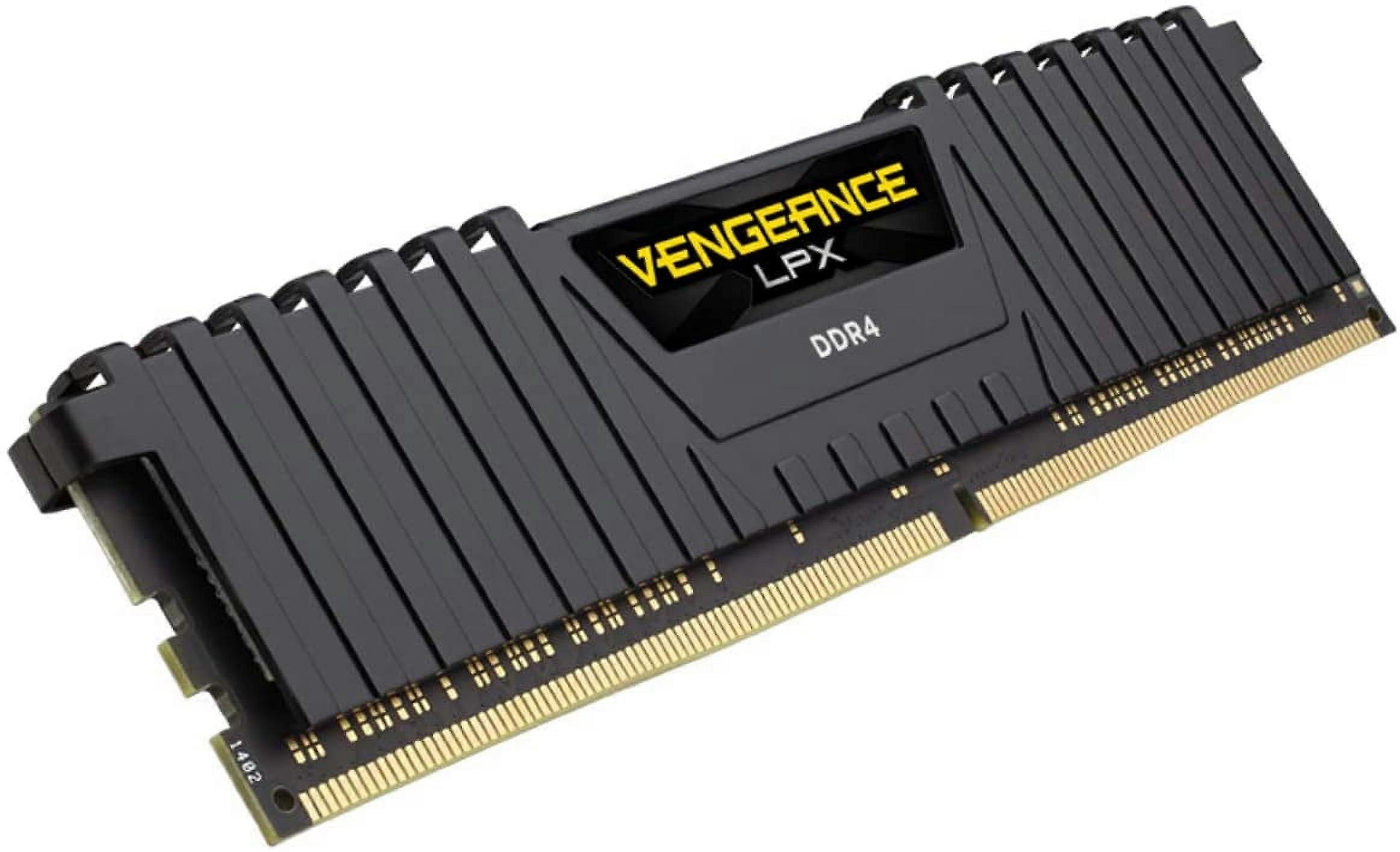 Vengeance LPX 16GB (1x16GB) DDR4 3600 (PC4-28800) C18 Optimized for AMD Ryzen - Black (CMK16GX4M1Z3600C18)