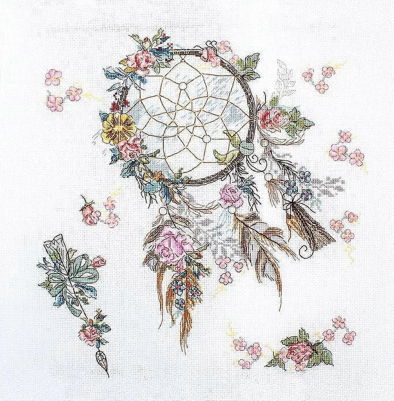 Counted Cross Stitch Kit LetiStitch Spring Dreams L8035