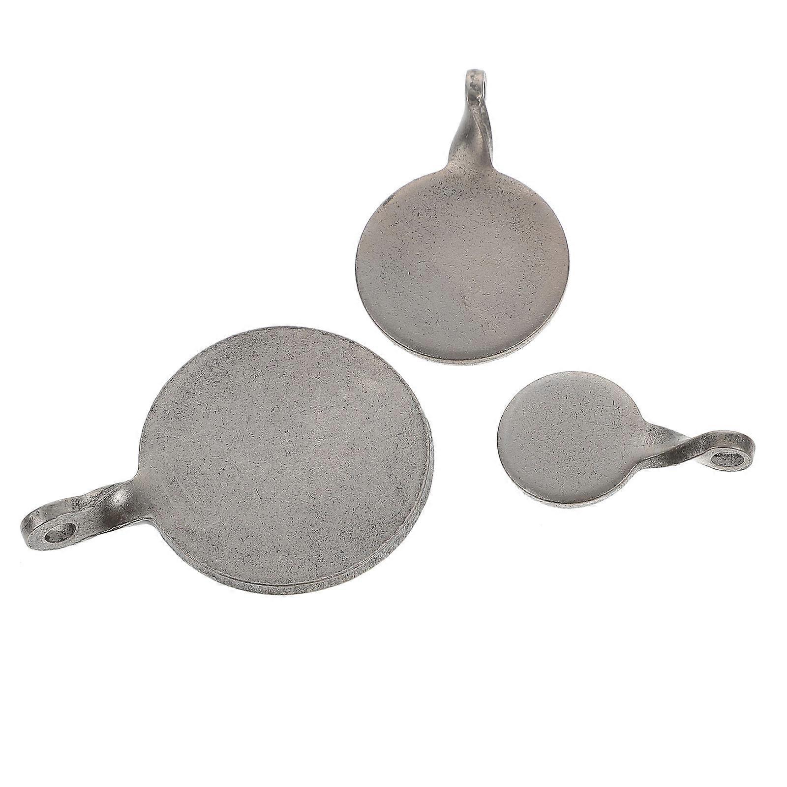 Stainless Steel Shooting Training Targets for Professional Use 3Pcs Pack